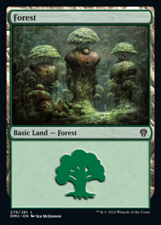 Forest (274) [Dominaria United] | Card Merchant Takapuna