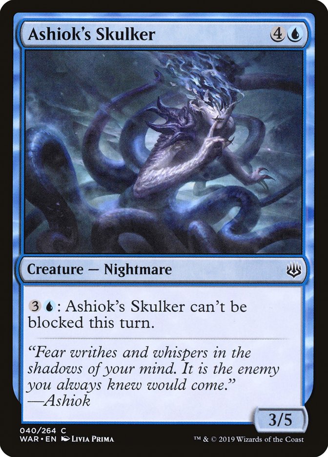 Ashiok's Skulker [War of the Spark] | Card Merchant Takapuna