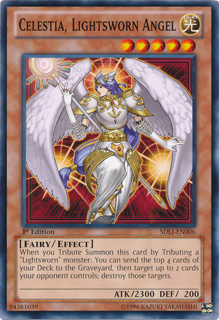 Celestia, Lightsworn Angel [SDLI-EN006] Common | Card Merchant Takapuna