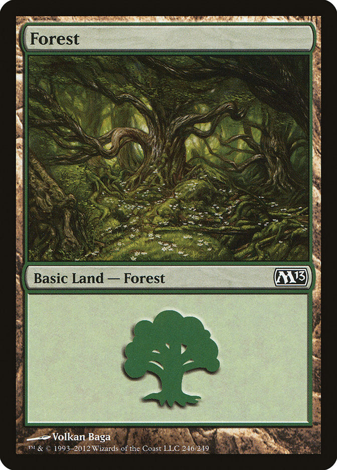 Forest (246) [Magic 2013] | Card Merchant Takapuna