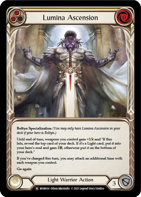 Lumina Ascension [U-MON034] (Monarch Unlimited)  Unlimited Normal | Card Merchant Takapuna