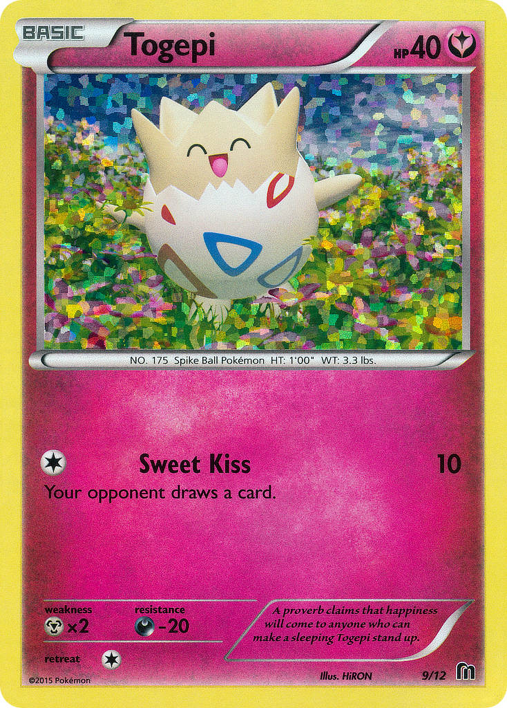 Togepi (9/12) [McDonald's Promos: 2016 Collection] | Card Merchant Takapuna