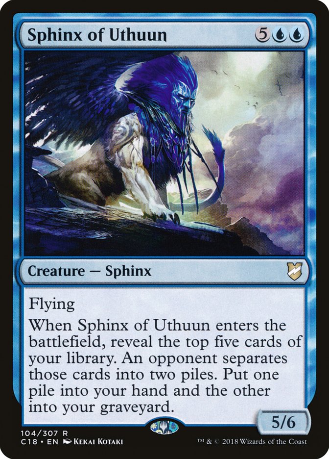 Sphinx of Uthuun [Commander 2018] | Card Merchant Takapuna