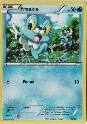 Froakie (23/30) [XY: Trainer Kit 3 - Suicune] | Card Merchant Takapuna