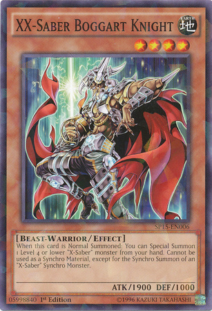 XX-Saber Boggart Knight [SP15-EN006] Shatterfoil Rare | Card Merchant Takapuna