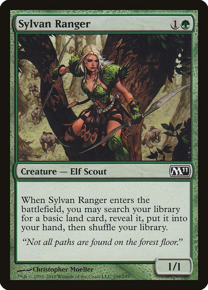 Sylvan Ranger [Magic 2011] | Card Merchant Takapuna