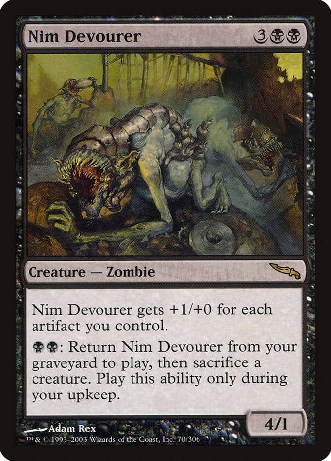 Nim Devourer [Mirrodin] | Card Merchant Takapuna