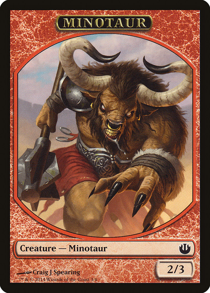 Minotaur Token [Journey into Nyx Tokens] | Card Merchant Takapuna