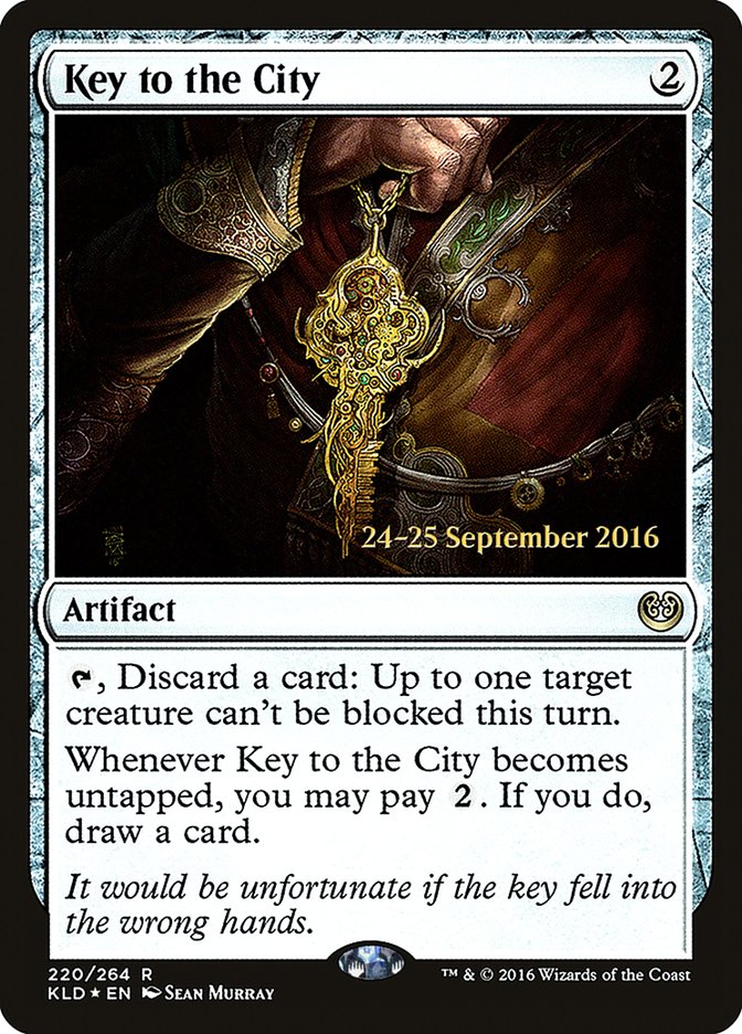 Key to the City [Kaladesh Prerelease Promos] | Card Merchant Takapuna