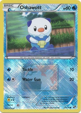 Oshawott (27/114) (League Promo) [Black & White: Base Set] | Card Merchant Takapuna