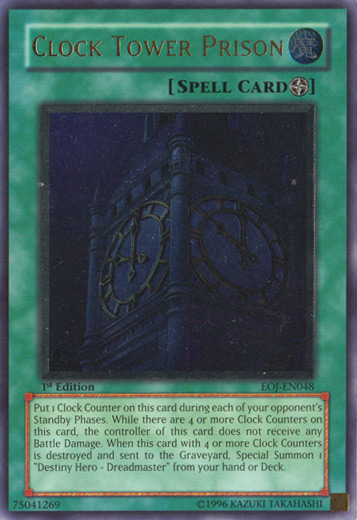 Clock Tower Prison [EOJ-EN048] Ultimate Rare | Card Merchant Takapuna