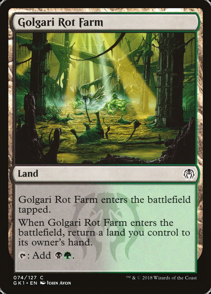 Golgari Rot Farm [Guilds of Ravnica Guild Kit] | Card Merchant Takapuna