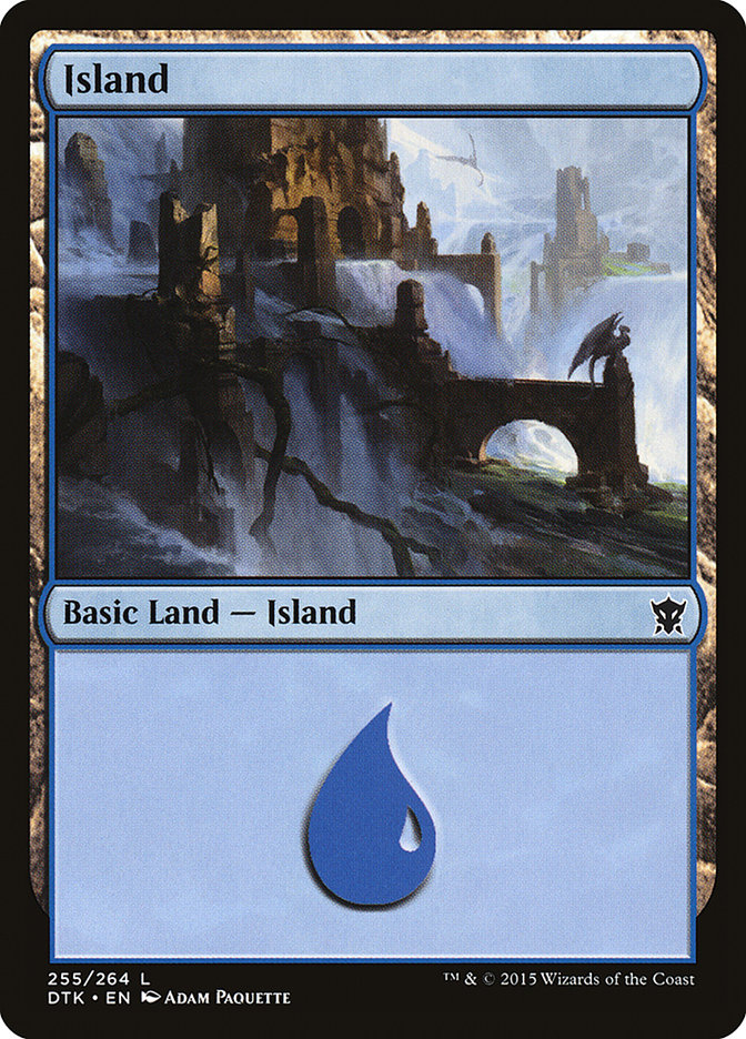 Island (255) [Dragons of Tarkir] | Card Merchant Takapuna