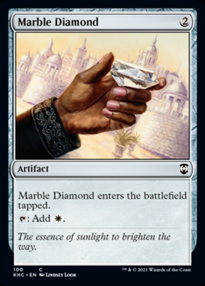 Marble Diamond [Kaldheim Commander] | Card Merchant Takapuna