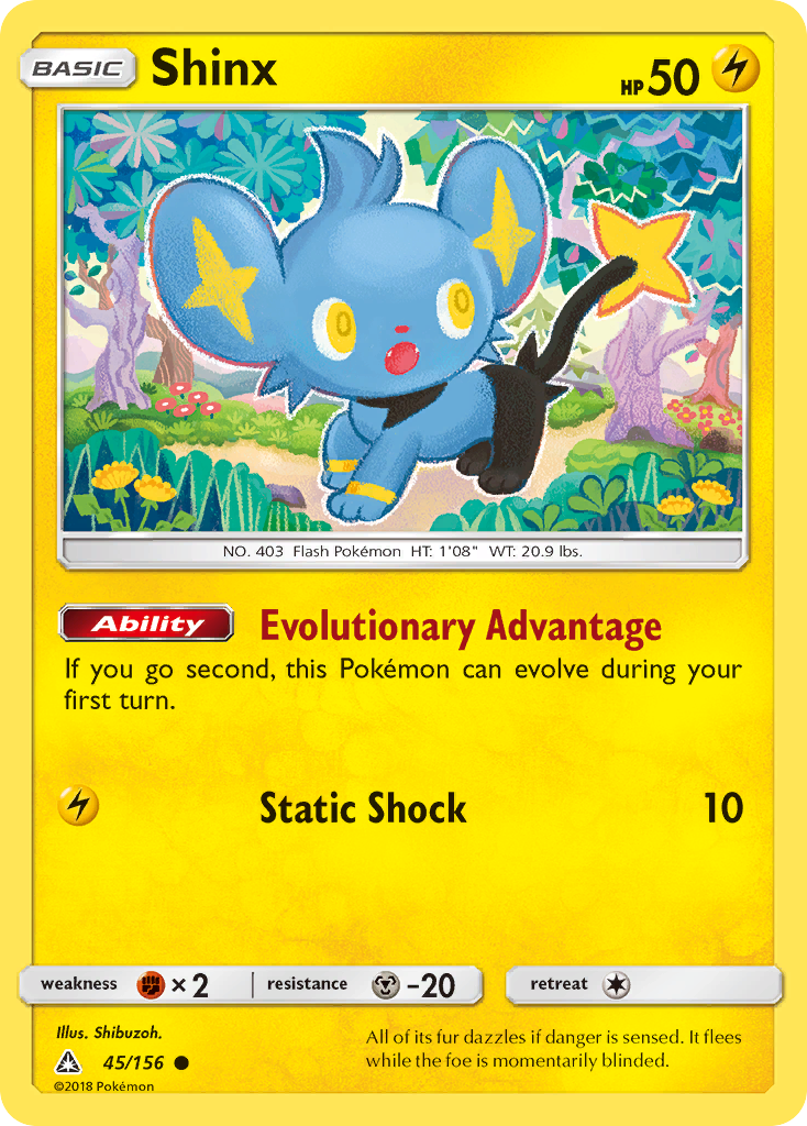 Shinx (45/156) [Sun & Moon: Ultra Prism] | Card Merchant Takapuna