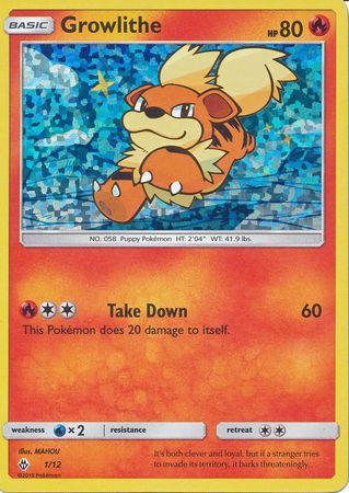 Growlithe (1/12) [McDonald's Promos: 2018 Collection] | Card Merchant Takapuna