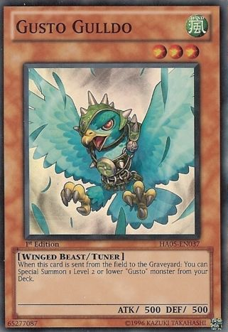 Gusto Gulldo [HA05-EN037] Super Rare | Card Merchant Takapuna