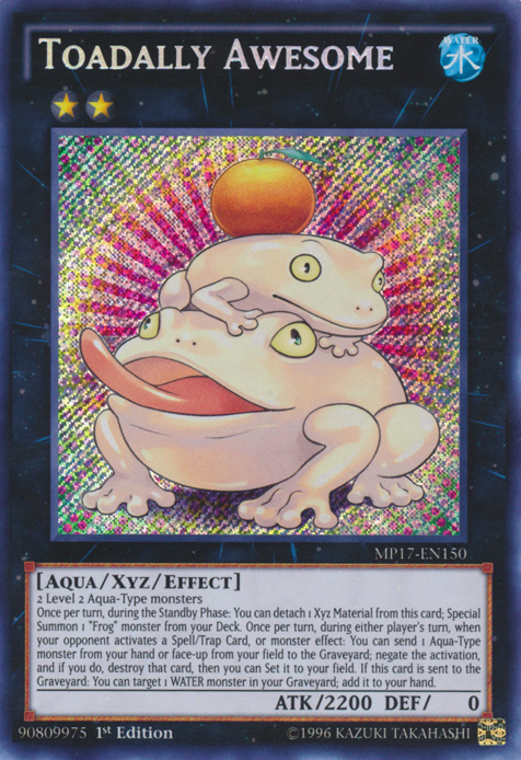 Toadally Awesome [MP17-EN150] Secret Rare | Card Merchant Takapuna