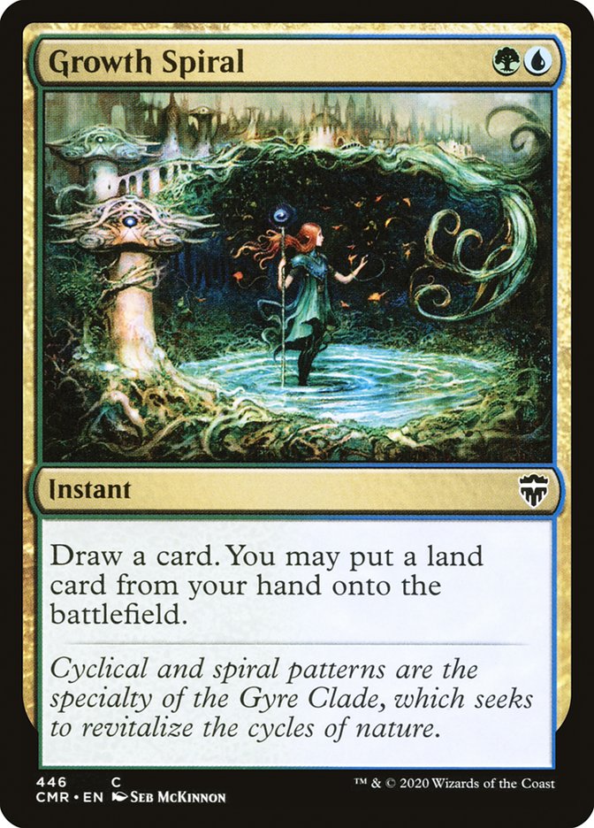 Growth Spiral [Commander Legends] | Card Merchant Takapuna