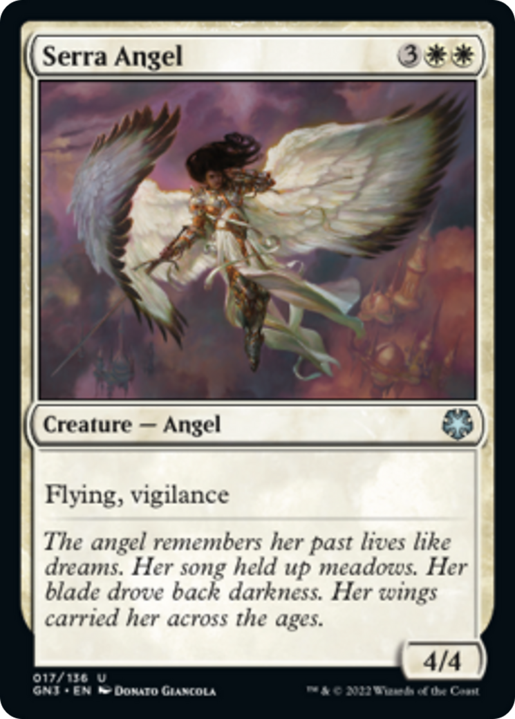 Serra Angel [Game Night: Free-for-All] | Card Merchant Takapuna