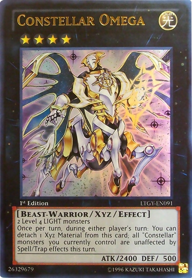 Constellar Omega [LTGY-EN091] Ultra Rare | Card Merchant Takapuna