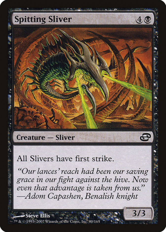 Spitting Sliver [Planar Chaos] | Card Merchant Takapuna