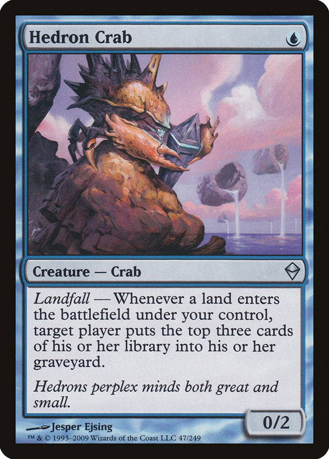 Hedron Crab [Zendikar] | Card Merchant Takapuna