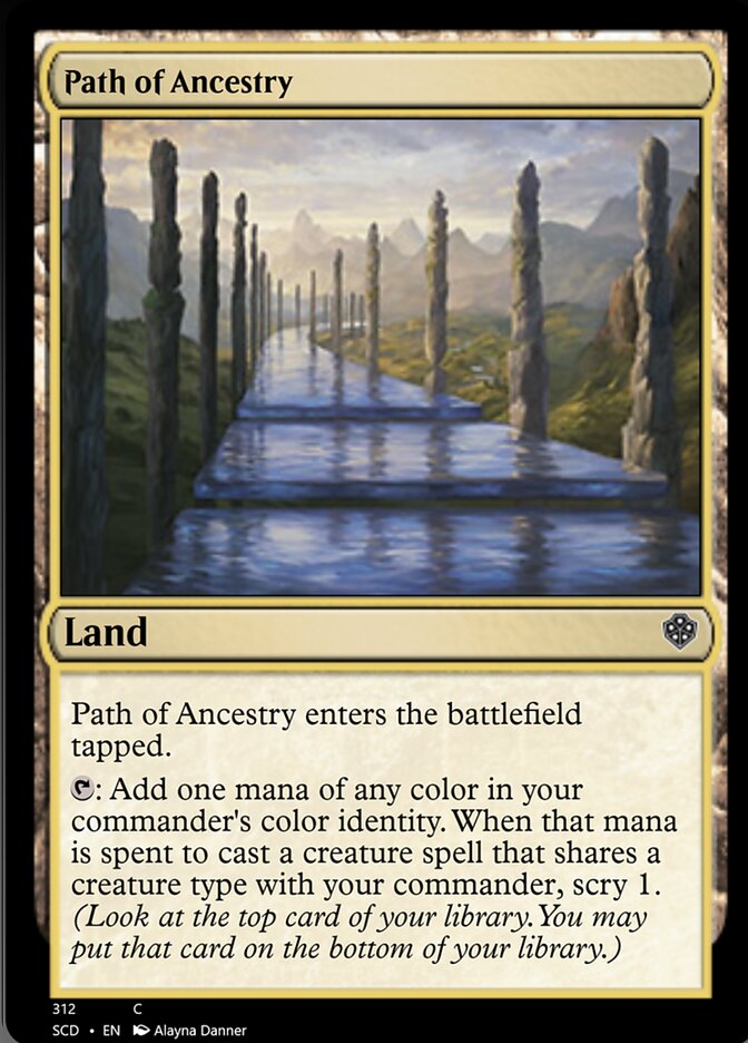 Path of Ancestry [Starter Commander Decks] | Card Merchant Takapuna