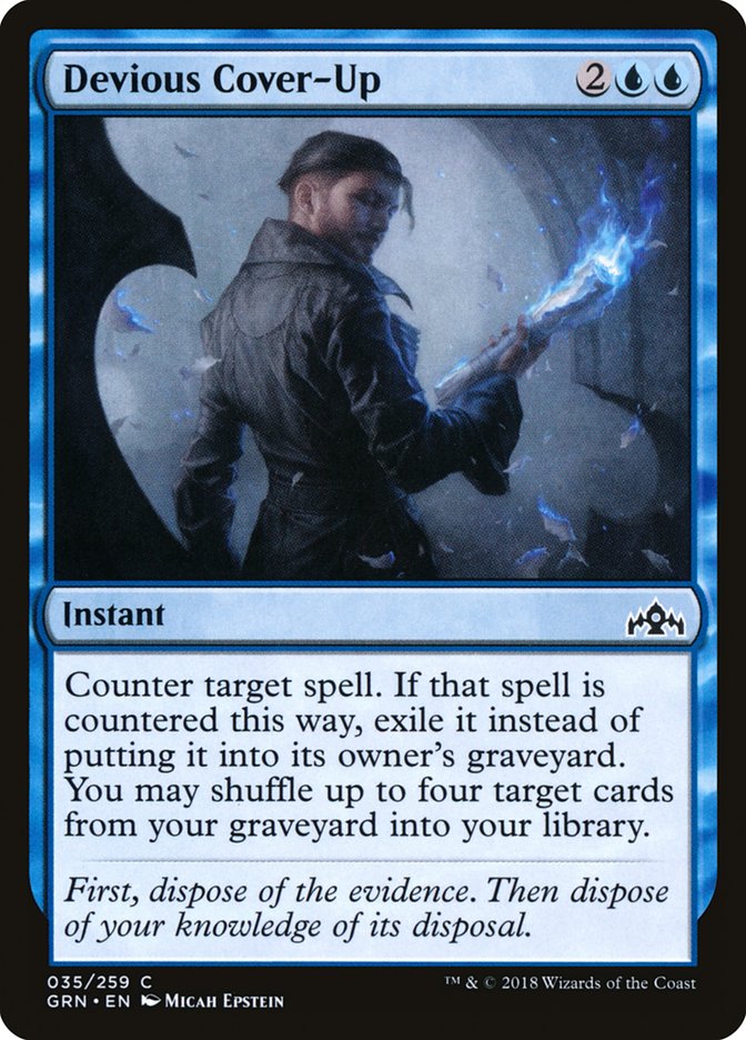 Devious Cover-Up [Guilds of Ravnica] | Card Merchant Takapuna