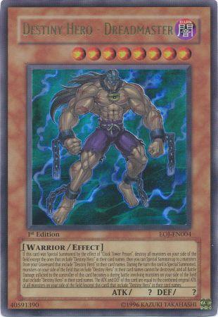 Destiny Hero - Dreadmaster [EOJ-EN004] Ultra Rare | Card Merchant Takapuna