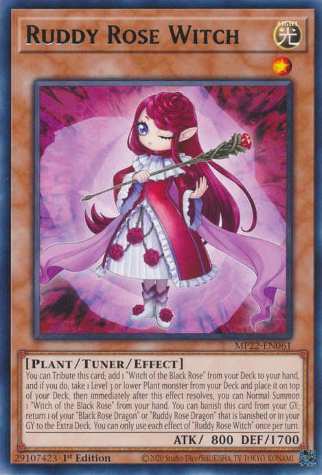 Ruddy Rose Witch [MP22-EN061] Rare | Card Merchant Takapuna