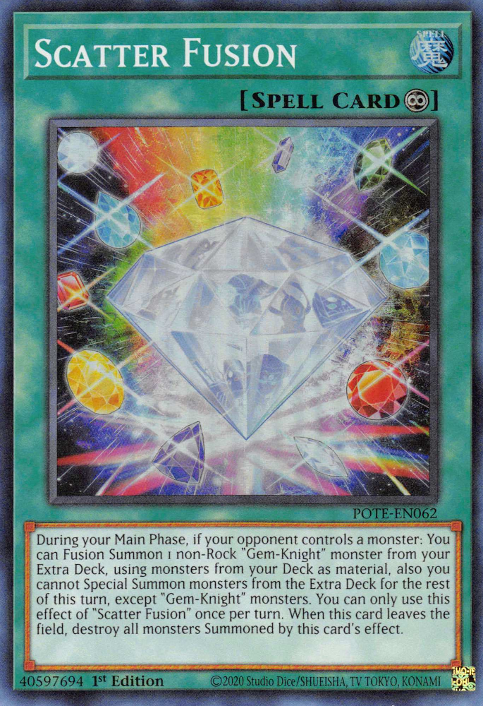 Scatter Fusion [POTE-EN062] Super Rare | Card Merchant Takapuna