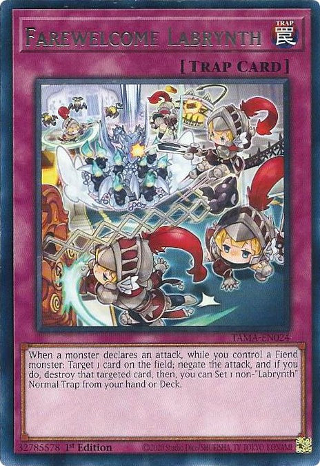 Farewelcome Labrynth [TAMA-EN024] Rare | Card Merchant Takapuna