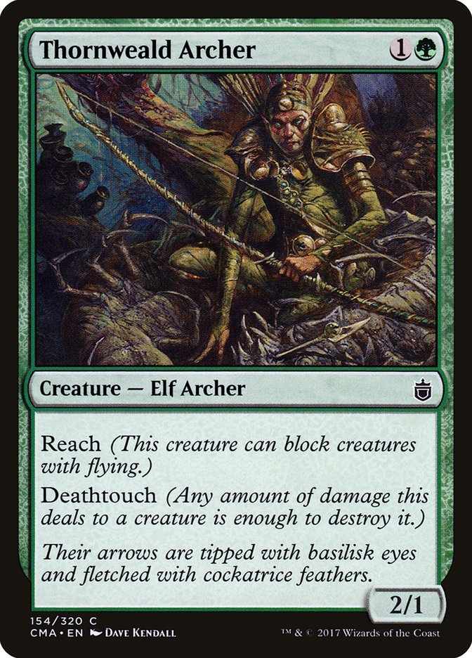 Thornweald Archer [Commander Anthology] | Card Merchant Takapuna