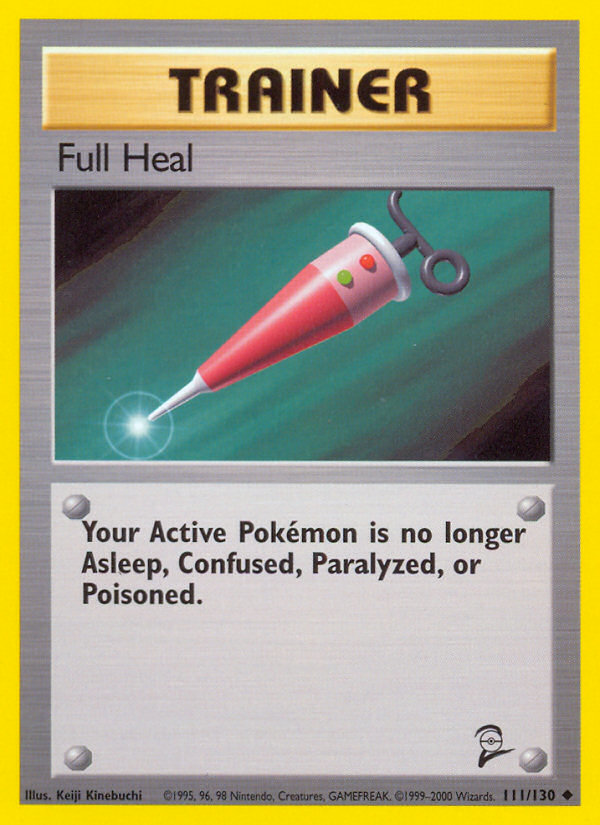 Full Heal (111/130) [Base Set 2] | Card Merchant Takapuna