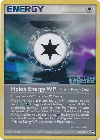 Holon Energy WP (106/113) (Stamped) [EX: Delta Species] | Card Merchant Takapuna