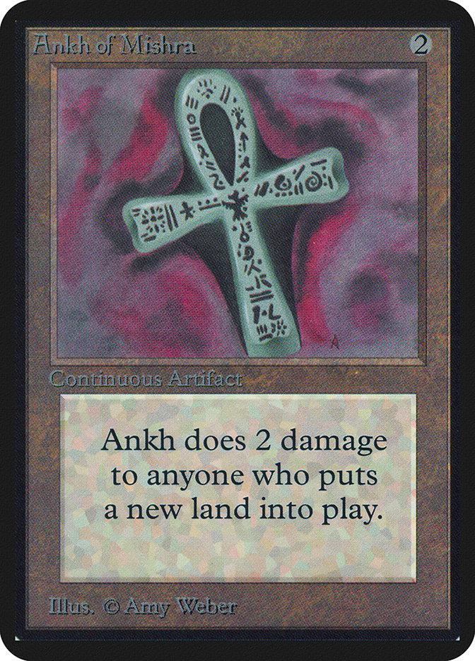 Ankh of Mishra [Alpha Edition] | Card Merchant Takapuna