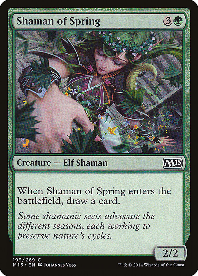 Shaman of Spring [Magic 2015] | Card Merchant Takapuna