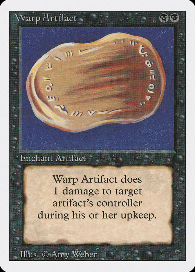 Warp Artifact [Revised Edition] | Card Merchant Takapuna