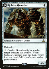 Golden Guardian // Gold-Forge Garrison [Rivals of Ixalan Prerelease Promos] | Card Merchant Takapuna