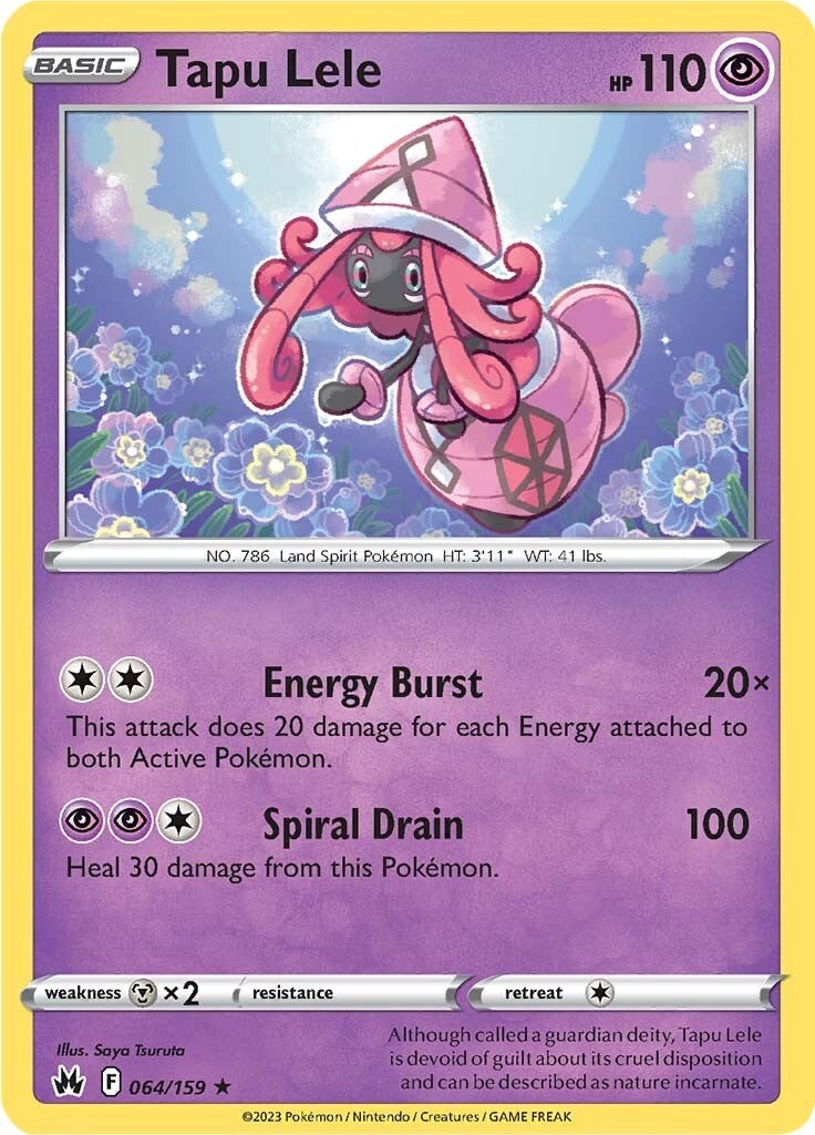 Tapu Lele (064/159) [Sword & Shield: Crown Zenith] | Card Merchant Takapuna