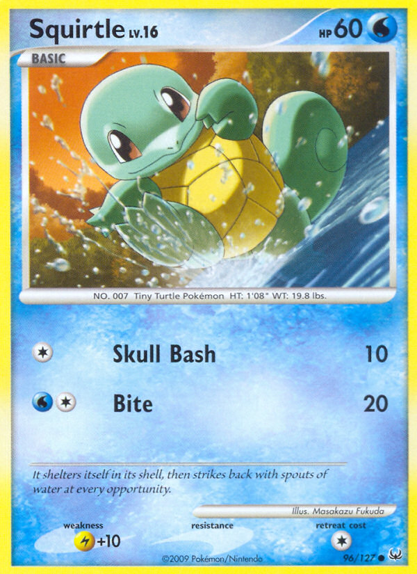 Squirtle (96/127) [Platinum: Base Set] | Card Merchant Takapuna