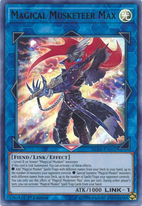 Magical Musketeer Max [BLHR-EN052] Ultra Rare | Card Merchant Takapuna