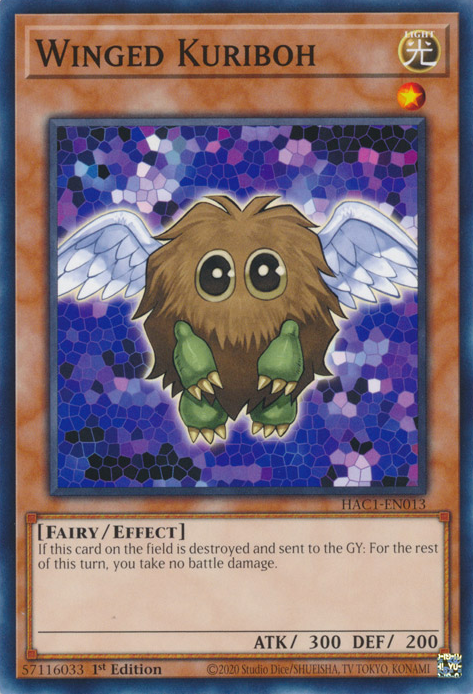 Winged Kuriboh [HAC1-EN013] Common | Card Merchant Takapuna