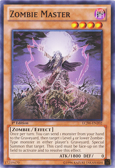 Zombie Master [LCJW-EN202] Common | Card Merchant Takapuna