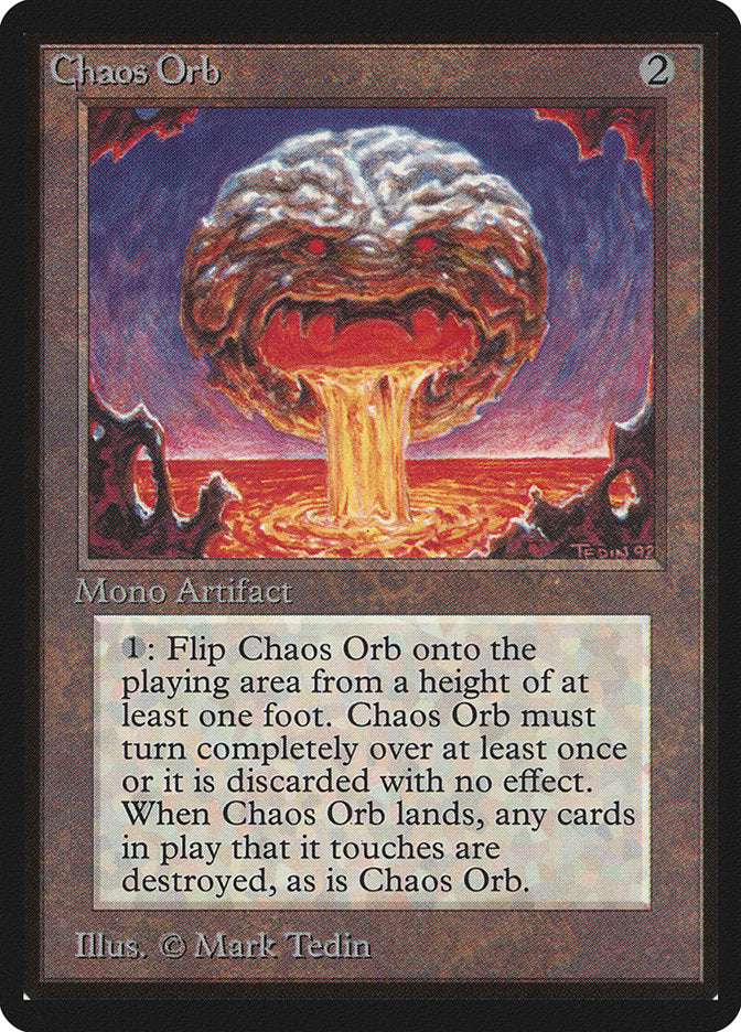 Chaos Orb [Beta Edition] | Card Merchant Takapuna