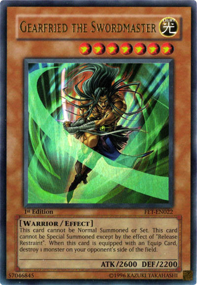 Gearfried the Swordmaster [FET-EN022] Ultra Rare | Card Merchant Takapuna