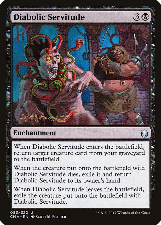 Diabolic Servitude [Commander Anthology] | Card Merchant Takapuna