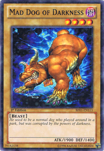 Mad Dog of Darkness [BP01-EN113] Starfoil Rare | Card Merchant Takapuna