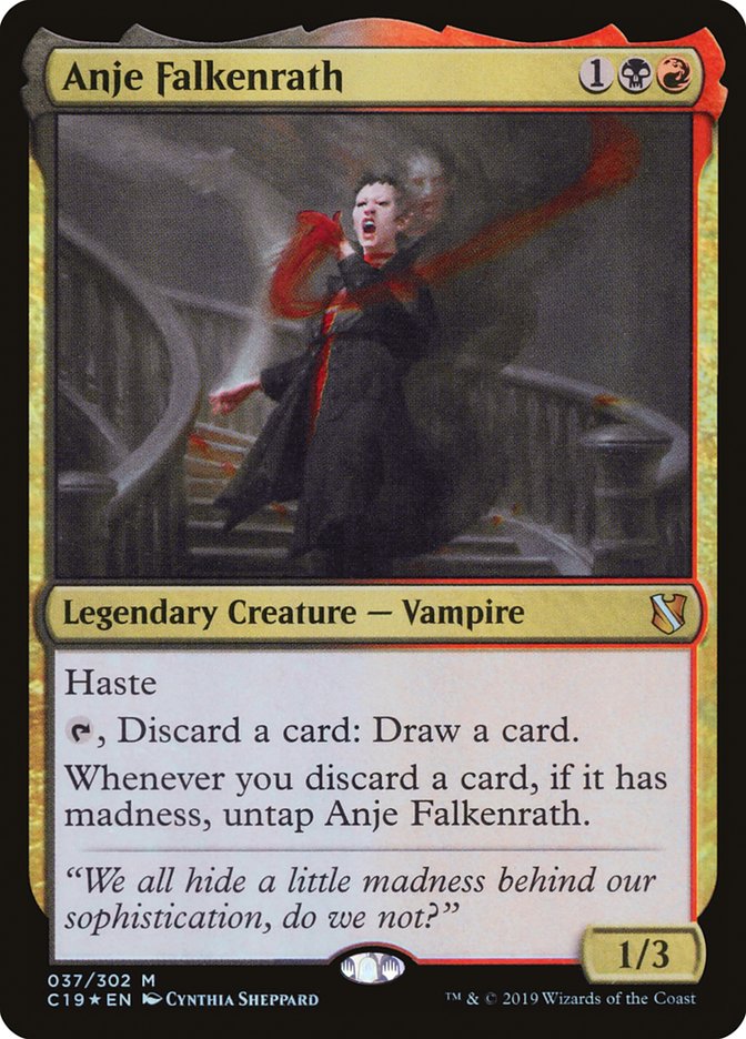 Anje Falkenrath [Commander 2019] | Card Merchant Takapuna